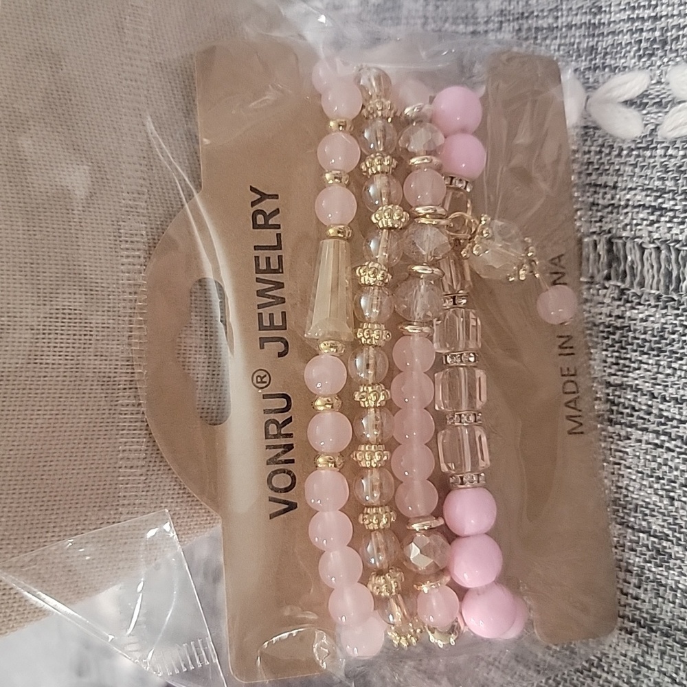 Bohemian Beaded Woman's Bracelets NWT - Picture 2 of 7